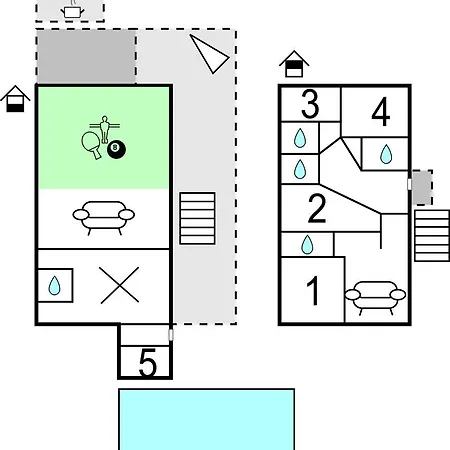 Five-bedroom Holiday In *